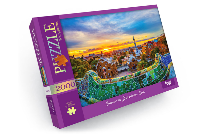 Пазли - 2000 елм. - C2000-01-01,02,03,04...10 серія 1 DANKO - Зображення 5