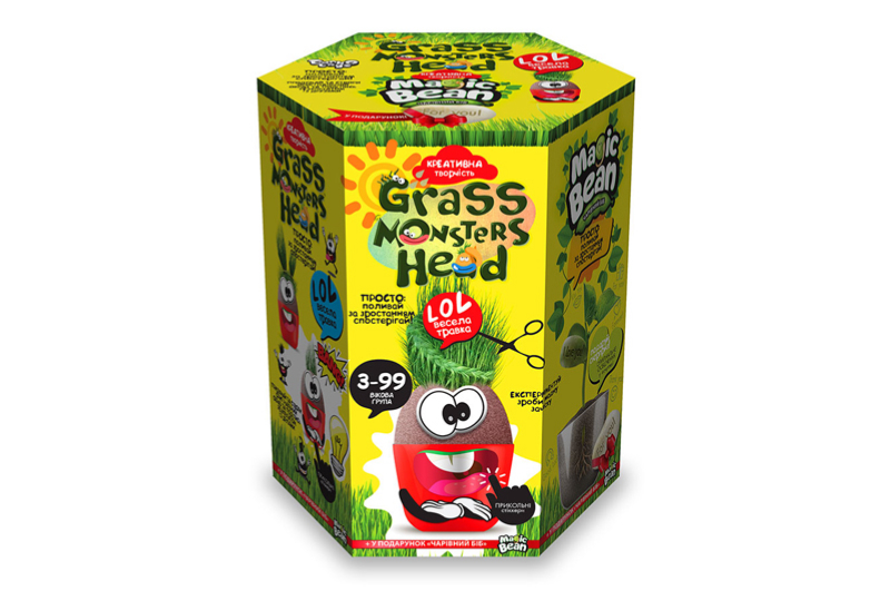 Набір для дослідів GMH-01-01U,02U,03U...08U GRASS MONSTERS HEAD DANKO - Зображення 2
