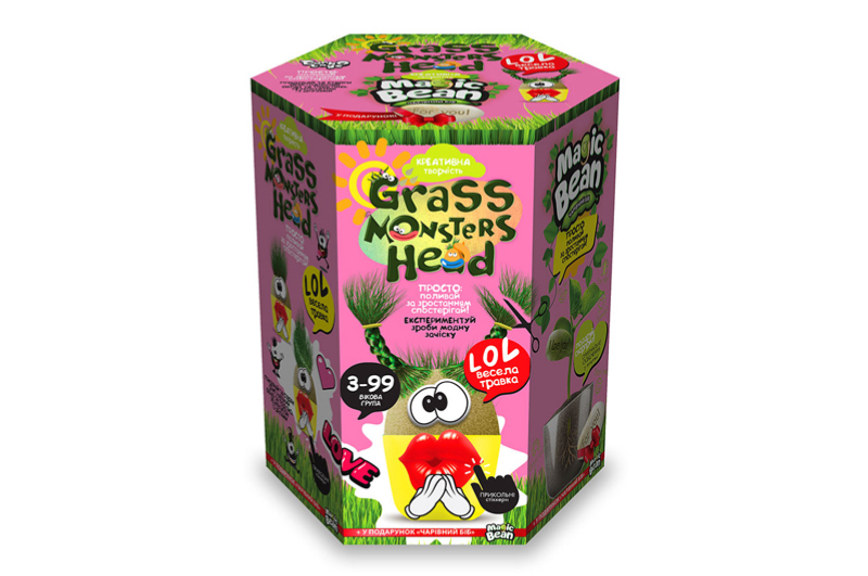 Набір для дослідів GMH-01-01U,02U,03U...08U GRASS MONSTERS HEAD DANKO - Зображення 7