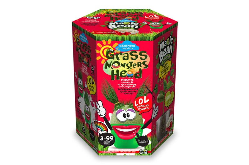 Набір для дослідів GMH-01-01U,02U,03U...08U GRASS MONSTERS HEAD DANKO - Зображення 9