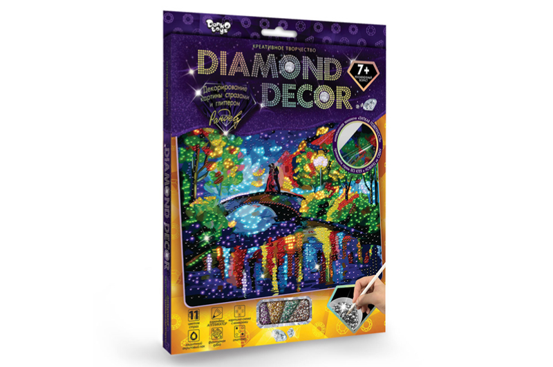Набір для творчості DD-01-01,02..07,09,10,11 "DIAMOND DECOR" DANKO - Зображення 9