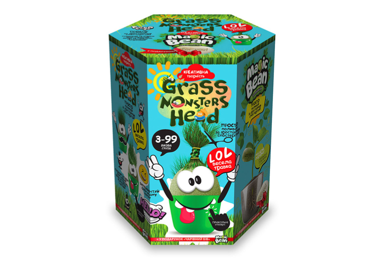Набір для дослідів GMH-01-01U,02U,03U...08U GRASS MONSTERS HEAD DANKO - Зображення 4