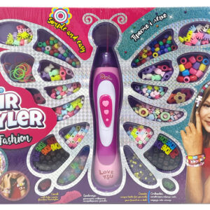 Набір для творчості HS-01-01 "Hair Styler. Fashion" плетення косичок, браслетів DANKO