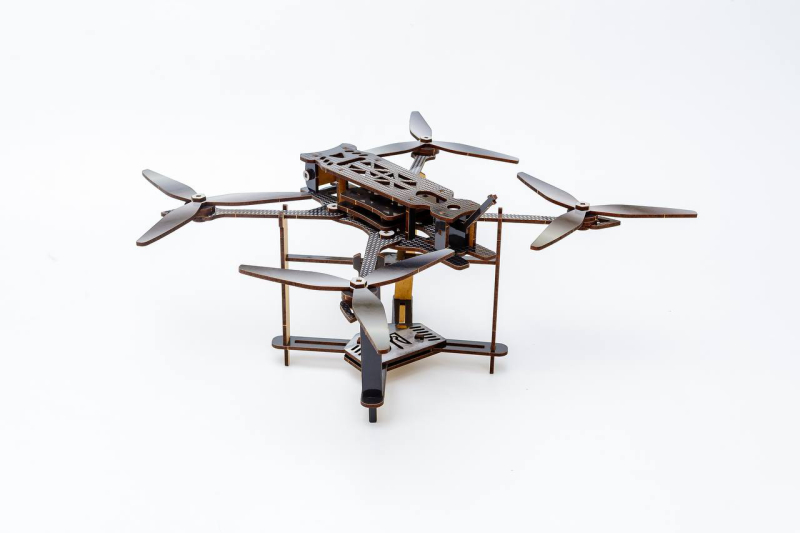 Конструктор Puz-00923 FPV "Дрон"дерев'яний, PuzzleOk - Зображення 6