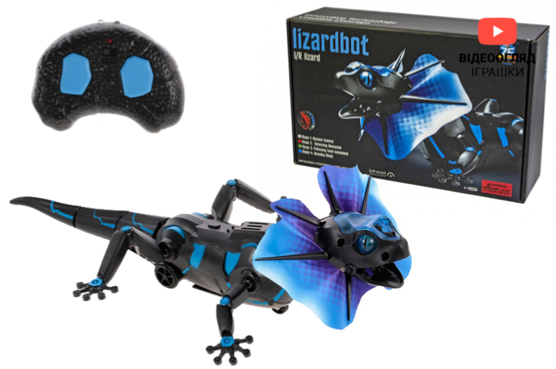 Інтерактивна ящірка "LizardBot" на радіокеруванні, в коробці 9918 р.40*25,2*12,2см - Зображення 2