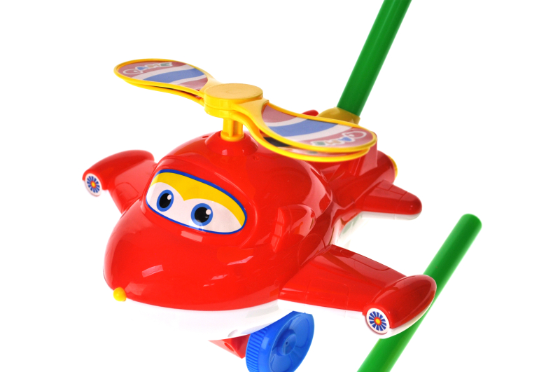 Каталка 9921A "Літачок" з музикою і світлом, в кульку р.35*26*15 см YG Toys - Зображення 3