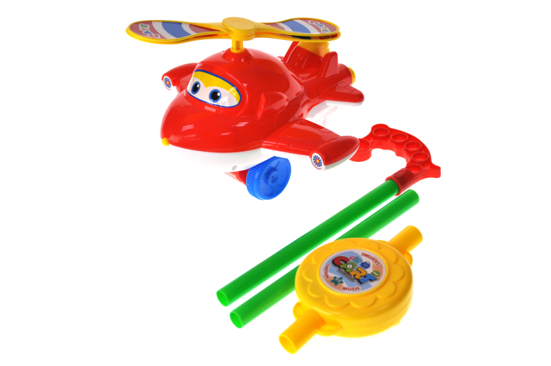 Каталка 9921A "Літачок" з музикою і світлом, в кульку р.35*26*15 см YG Toys - Зображення 5