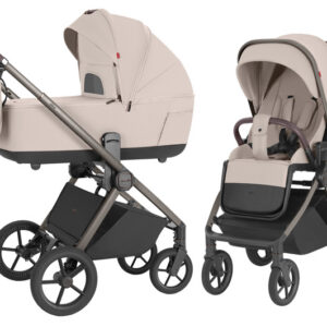 Коляска універсальна CRL-6527 "Ultra" Maple Beige 2в1 (Color Frame) CARRELLO