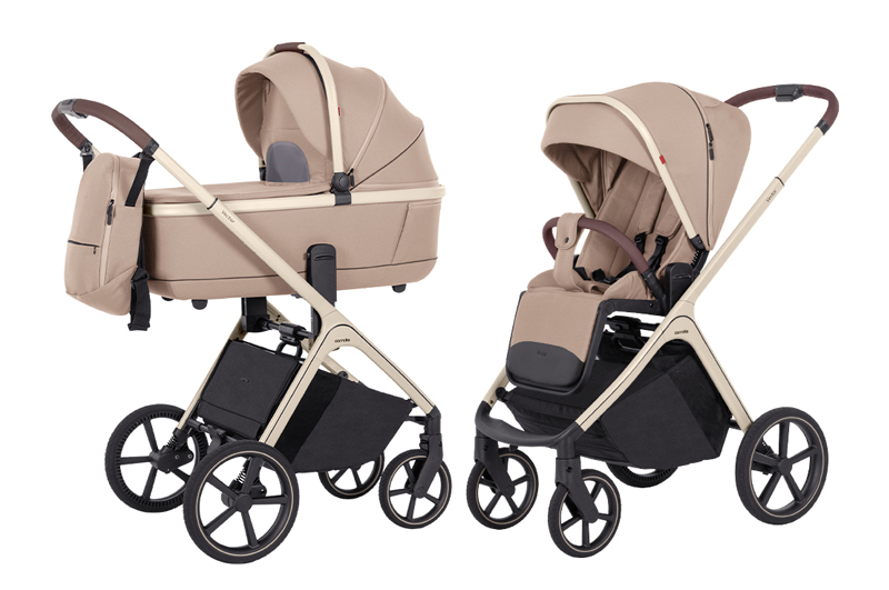 Коляска універсальна Vector CRL-6550 2в1 Walnut Beige CARRELLO