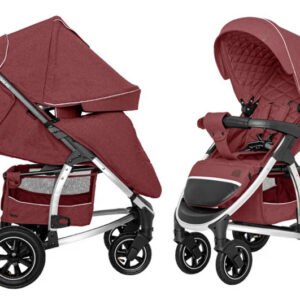 Коляска прогулянкова CRL-5511 "Vista" Ruby Red льон L CARRELLO