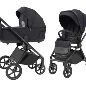 Коляска універсальна CRL-6527 "Ultra" 2in1 Basalt Black CARRELLO