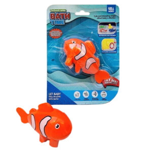 Іграшка заводна YS1378-A1 "Рибка" плаває, на блістері р.17x13x4 см YG Toys