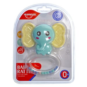 Брязкальце HE0161 "Слоник" на блістері р.17,8x13,6 см YG Toys