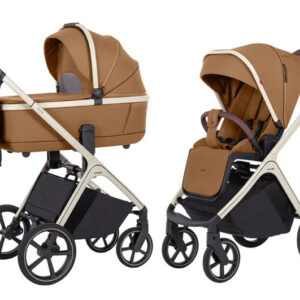 Коляска універсальна CRL-6550 "Vector" Coral Beige 2в1 CARRELLO