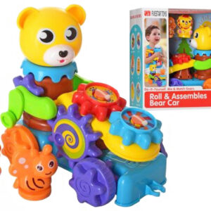 Каталка 35863 "Ведмедик" на шестернях, в коробці р.31x26x14,5 см YG Toys