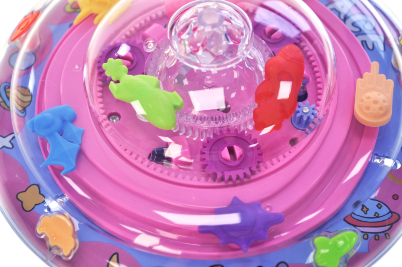 Дзига 6601-1 на батарейках, в коробці YG Toys - Зображення 4