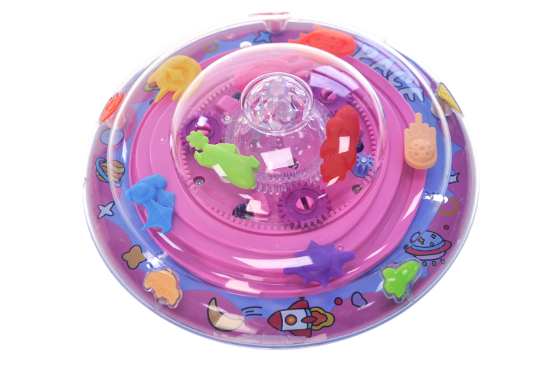 Дзига 6601-1 на батарейках, в коробці YG Toys - Зображення 2