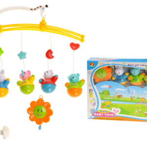 Мобіль на ліжко 6388 на батарейках, музичний, в коробці р.34x26x6 см YG Toys