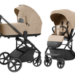 Коляска універсальна CRL-6522 "Alfa" Natural Beige 2в1 CARRELLO