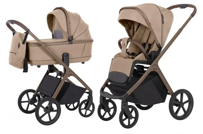 Коляска універсальна CARRELLO Vector CRL-6550 2в1 Foam Beige