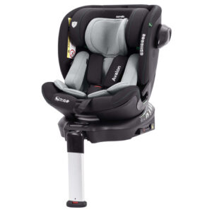 Автокрісло CRL-8805 "Avalon" Sky Grey i-Size 40-150см ISOFIX, поворот, опорна стійка CARRELLO