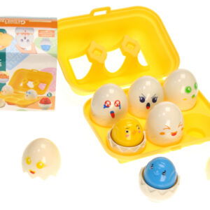 Сортер DF31 "Яйця" в лотку 6 шт., в коробці р.16,5x12x7,5 см YG Toys