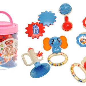 Набір брязкалець D238 в колбі 6 шт р.16x11,5x11,5 см YG Toys