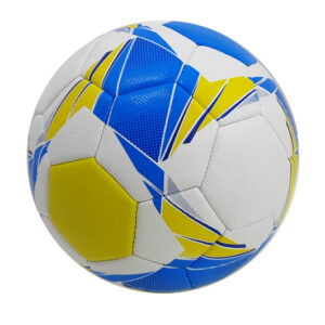 М'яч футбольний "5 (PVC, 320-350гр) ABT007 синьо-жовтий