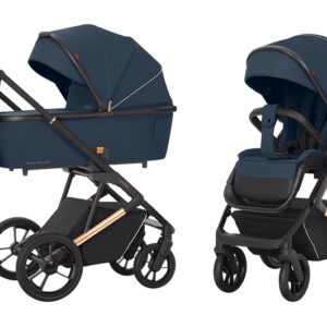 Коляска універсальна CRL-6509 "Sigma" Navy Blue 2в1 CARRELLO