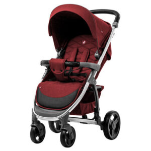 Коляска прогулянкова CRL-8505 "Vista" Ruby Red в льоні CARRELLO