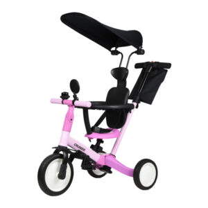 Біговел Tri-cycle 4in1 Cruiser Versa pink трансформер з дашком