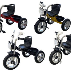 Велосипед триколісний TILLY BUZZ+ T-325/1 4 кольори, світиться фара, музика в коробці