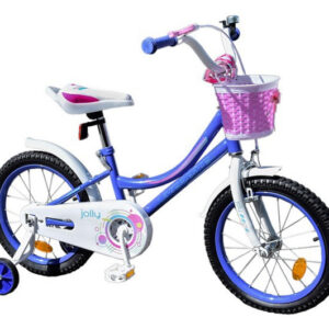 Велосипед дитячий 2-х колісний 18'' 211813 Like2bike Jolly, бузковий, рама сталь, з дзвінком, ручні гальма, зборка 75%