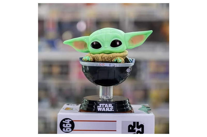 Ігрова фігурка FUNKO POP! серії "Мандалорець" 76551 МАЛЮК ҐРОГУ У ВІЗОЧКУ - Зображення 4