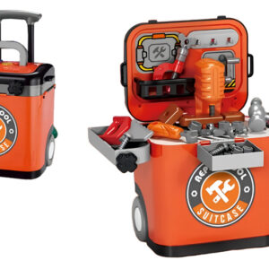Набір інструментів у валізі зі столиком, озвучений зі світлом L666-35A р.23*18,5*24см
