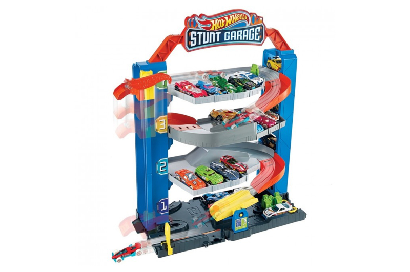 Чотирьохповерховий гараж для машинок GNL70 HOT WHEELS KID - Зображення 2