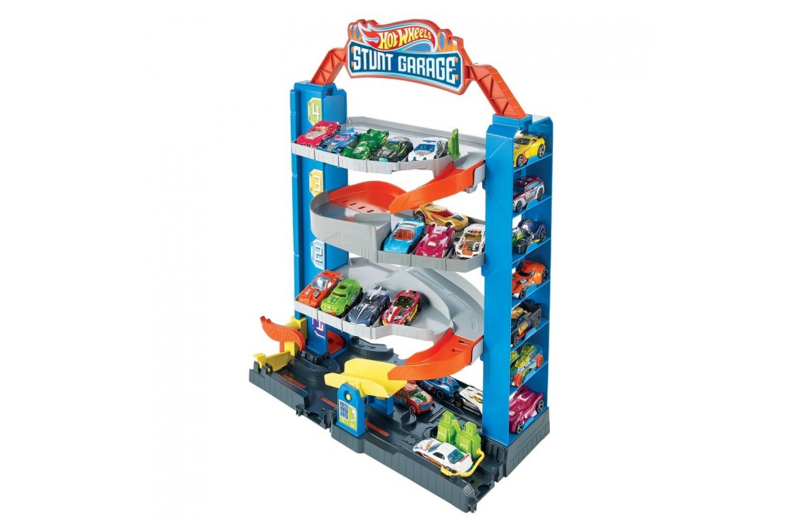 Чотирьохповерховий гараж для машинок GNL70 HOT WHEELS KID - Зображення 4