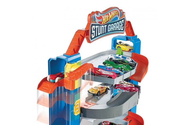 Чотирьохповерховий гараж для машинок GNL70 HOT WHEELS KID - Зображення 3