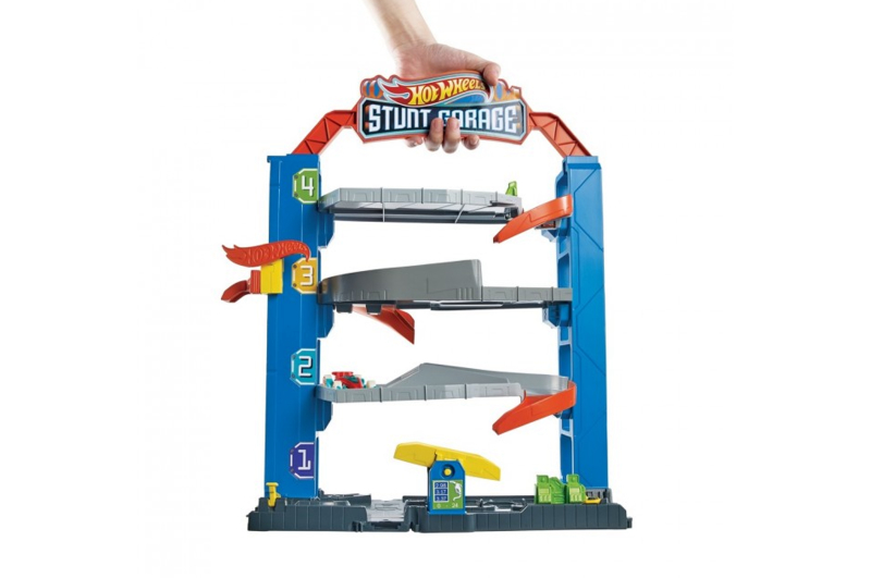 Чотирьохповерховий гараж для машинок GNL70 HOT WHEELS KID - Зображення 5
