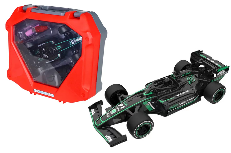 Автомобіль на радіокеруванні SL-6064 Spray car Racing,чорний, з акумулятором 3,7V,вихлопною парою KS DRIVE