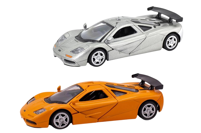 Машина 250412U "MCLAREN F1 1992" сірий, помаранчевий TECHNODRIVE - Зображення 2