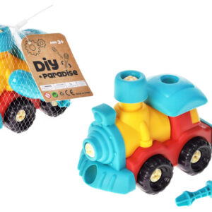 Потяг конструктор 2026-C в сітці р.16x10x12 см YG Toys
