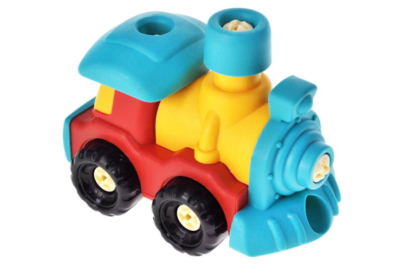 Потяг конструктор 2026-C в сітці р.16x10x12 см YG Toys - Зображення 3