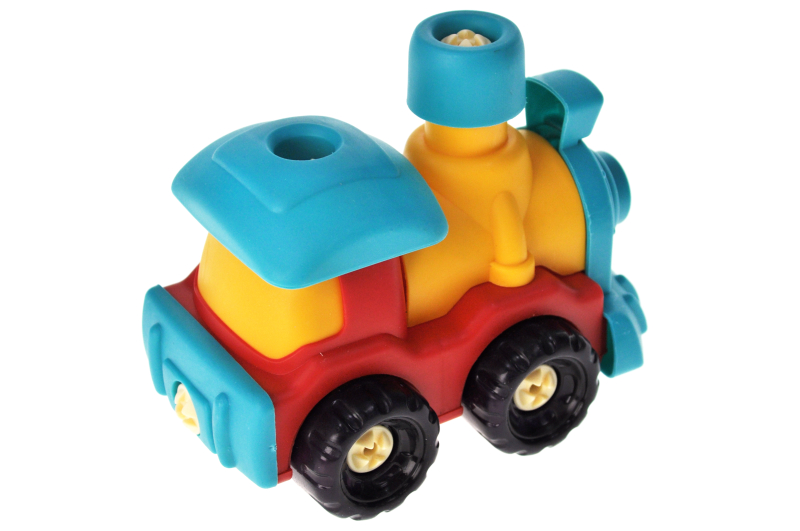 Потяг конструктор 2026-C в сітці р.16x10x12 см YG Toys - Зображення 5