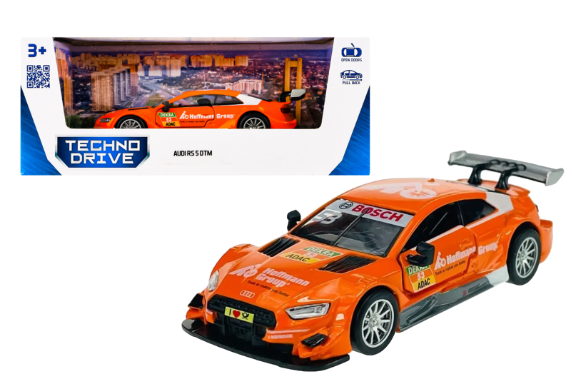 Машина 250356 "AUDI RS 5 DTM" помаранчева TECHNODRIVE