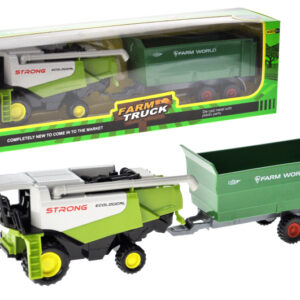 Комбайн 955-196 з причіпом, в коробці р.40,8x9,3x11,8 см YG Toys