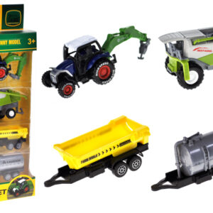 Набір тракторів 955-243 металевих, в коробці р.13,3x5,2x33 см YG Toys