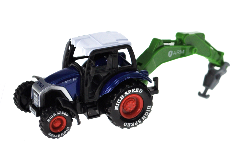 Набір тракторів 955-243 металевих, в коробці р.13,3x5,2x33 см YG Toys - Зображення 3