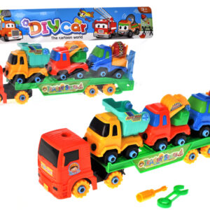 Автовоз конструктор 8636A в кульку р.43x5x6 см YG Toys