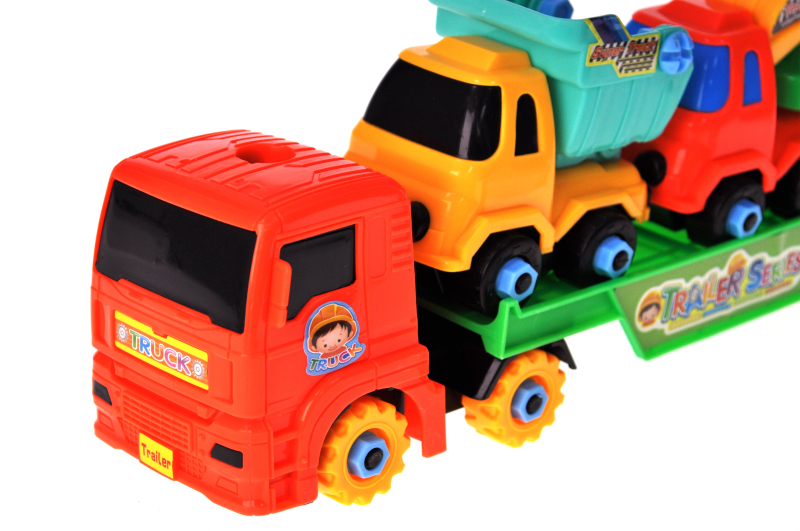 Автовоз конструктор 8636A в кульку р.43x5x6 см YG Toys - Зображення 6
